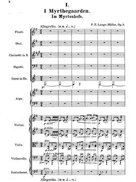 Lange-Müller, Peter Erasmus: I Alhambra, Suite for Orkester Op. 3