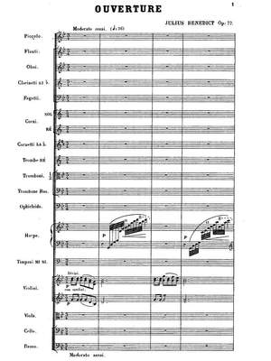 Benedict, Julius: The Tempest Op. 77, Concert Overture