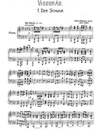 Volkmann, Robert: Visegrád, 12 musikalische Dichtungen für das Pianoforte Op. 21