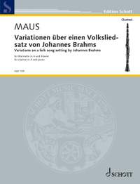 Maus, F: Variationen über einen Volksliedsatz von Johannes Brahms