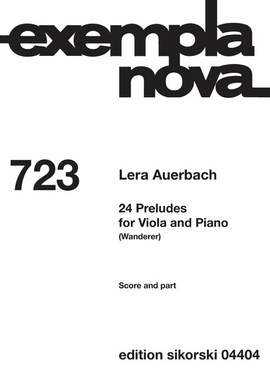 Auerbach, L: 24 Preludes for Viola and Piano