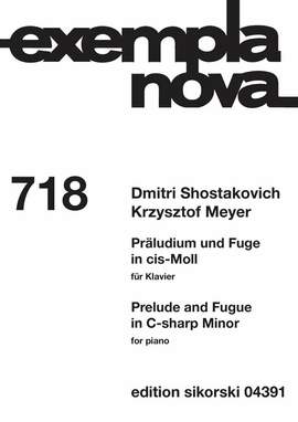 Shostakovich/Meyer: Präludium und Fuge 718