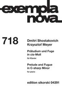 Shostakovich/Meyer: Präludium und Fuge 718