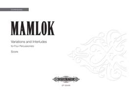 Ursula Mamlok: Variations And Interludes