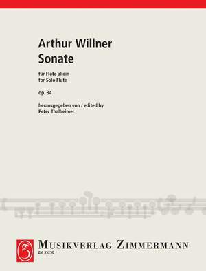 Willner, Arthur: Sonata op. 34