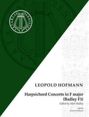 Hofmann, L: Harpsichord Concerto in F major F major Badley F1