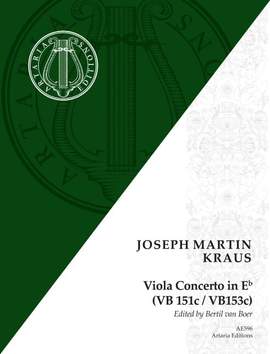 Kraus, J M: Viola Concerto in Eb E flat major VB 151c / VB153c