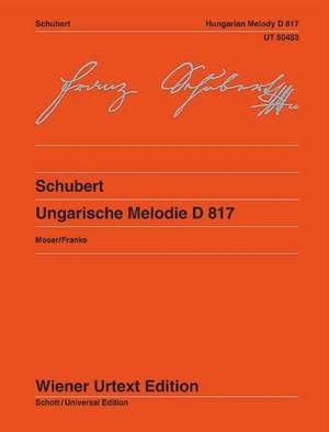 Schubert, F: Hungarian Melody D 817