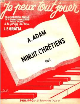 Adam, A: Minuit Chrétiens - Cantique de Noël