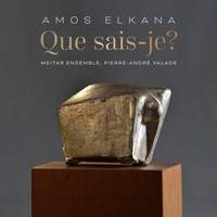 Amos Elkana: Que sais-je?