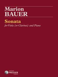 Marion Bauer: Sonata