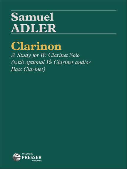 Samuel Adler: Clarinon