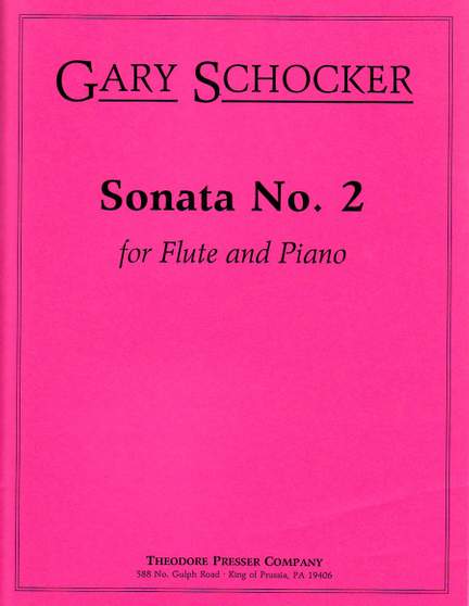 Gary Schocker: Sonata No. 2