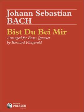 Bach, J: Bist Du Bei Mir B flat major