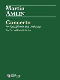 Martin Amlin: Concerto for Flute/Piccolo and Orchestra