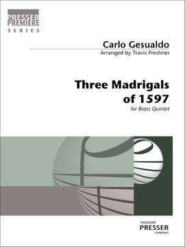 Carlo Gesualdo: Three Madrigals Of 1597