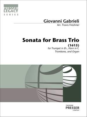 Giovanni Gabrieli: Sonata For Brass Trio (1615)