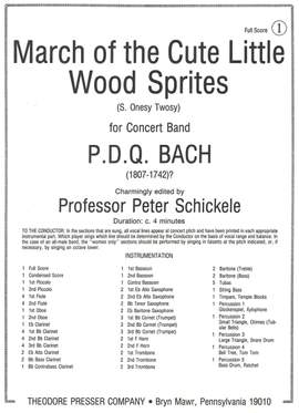 P. D. Q. Bach: March of the Cute Little Wood Sprites (S. Onesy Twosy)