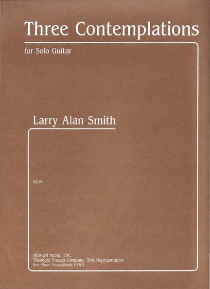 Larry Alan Smith: 3 Contemplations