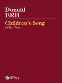 Donald Erb: Children's Song