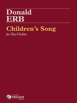 Donald Erb: Children's Song