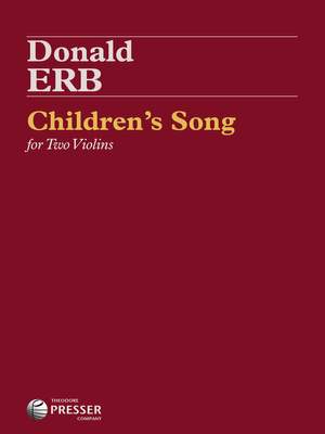 Donald Erb: Children's Song