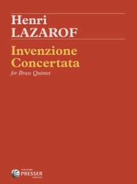 Henri Lazarof: Invenzione Concertata