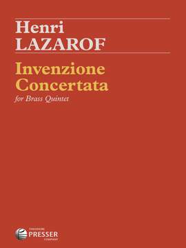 Henri Lazarof: Invenzione Concertata