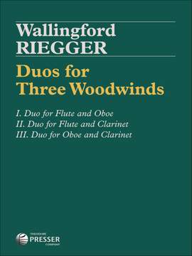 Wallingford Riegger: Duos for 3 Woodwinds