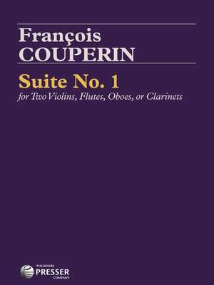 Couperin, F: Suite I for Two Like Instruments