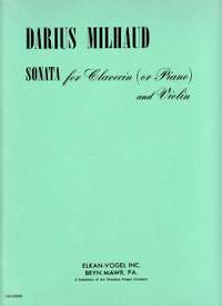 Darius Milhaud: Sonata