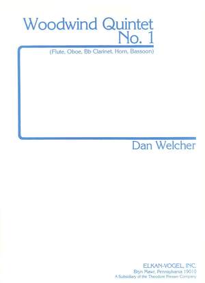 Dan Welcher: Woodwind Quintet No. 1