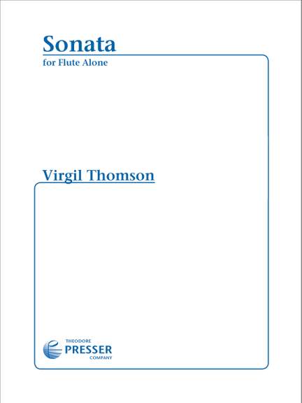 Virgil Thomson: Sonata
