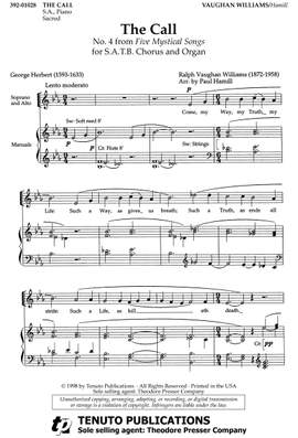 Ralph Vaughan Williams: The Call