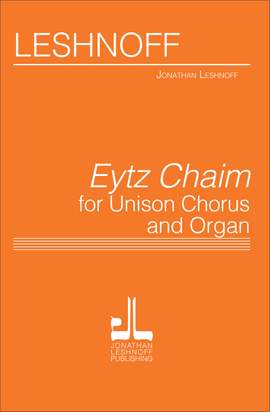 Jonathan Leshnoff: Eytz Chaim
