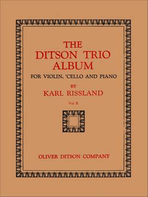 The Ditson Trio Album, Vol. 2