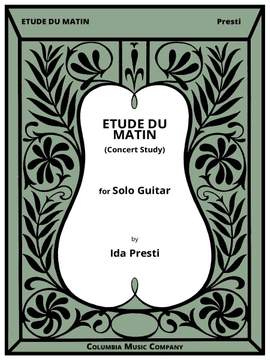 Ida Presti: Etude du Matin