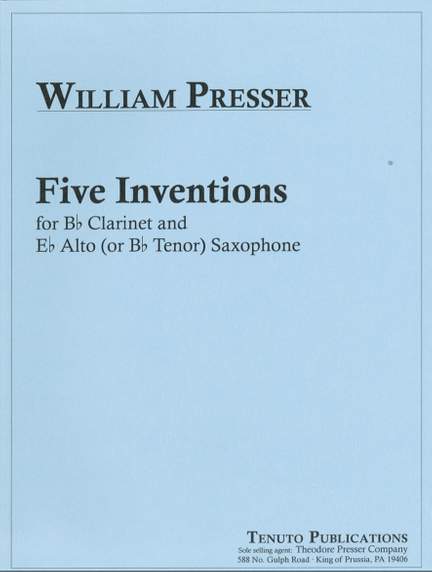William Presser: Five Inventions