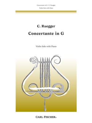 Charlotte Ruegger: Concertante In G
