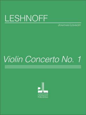 Jonathan Leshnoff: Violin Concerto