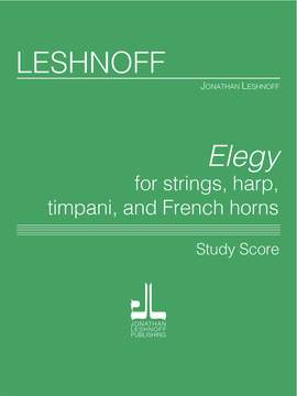 Jonathan Leshnoff: Elegy