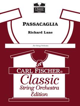 Richard Lane: Passacaglia