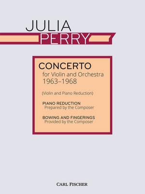 Julia Perry: Concerto for Violin and Orchestra