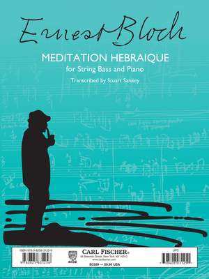 Ernest Bloch: Meditation Hebraique