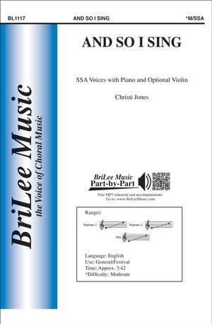Christi Jones: And So I Sing