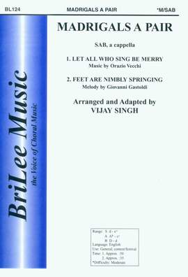 Vijay Singh: Madrigals A Pair