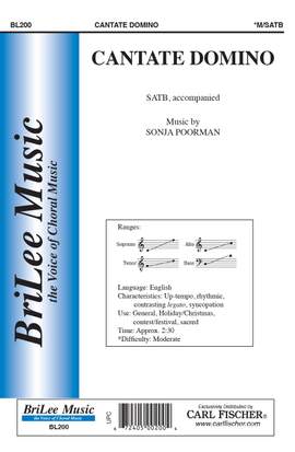 Sonja Poorman: Cantate Domino