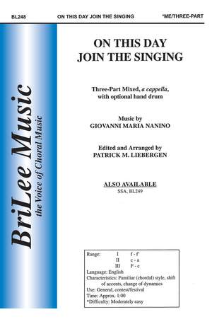 Giovanni Nanino: On This Day Join The Singing