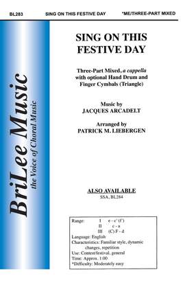 Jacques Arcadelt: Sing On This Festive Day
