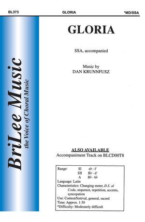 Dan Krunnfusz: Gloria